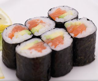 Saumon Avocat - 6 pièces