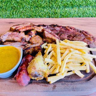 Parrillada para dos personas 