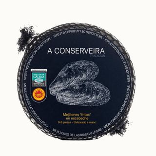 Mejillones fritos en escabeche A CONSERVEIRA - 120 gr.