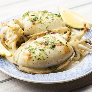 Chocos Grelhados + Sopa 