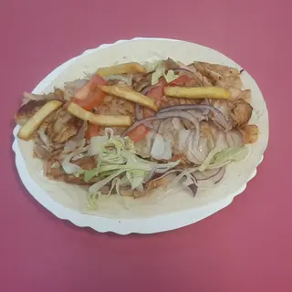 Menu Piadina kebab