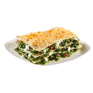 Lasaña Vegetal, Patatas Y Pan De Ajo