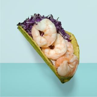 TACO de gamberi