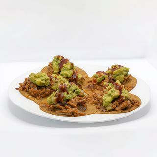 Taco de Tinga Vegana
