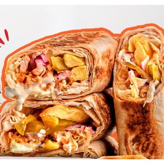 Shawarma With Triple Sausage