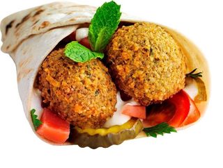 Piadina falafel