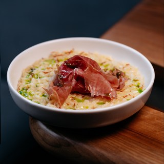 Risotto with Jamon and Saffron