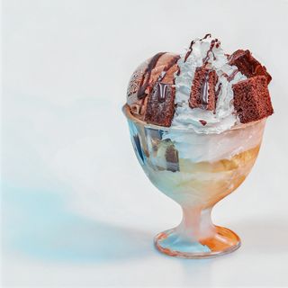 Chocolate Fudge Volcano