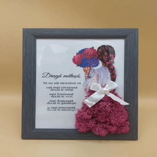 Tablou cu licheni Matusa- 15x20