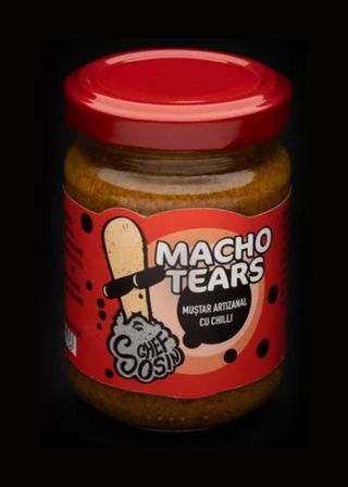 Macho Tears - Mustar Indian cu Chili 150g