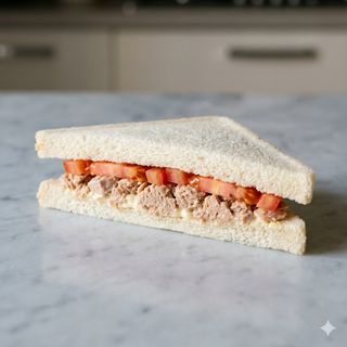 Tramezzino tonno e pomodoro