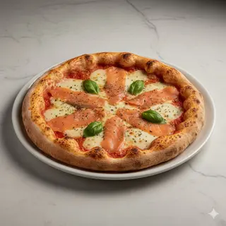Pizza Al Salmone (28 Cm.)