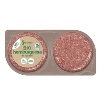 Hamburguesas De Vacuno Bio Bandeja 240 Gr.