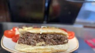 Panino con polpette di cavallo