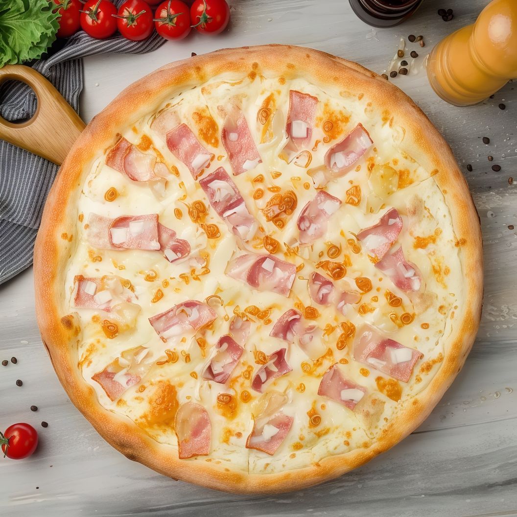 Pizza Carbonara (Mediana)