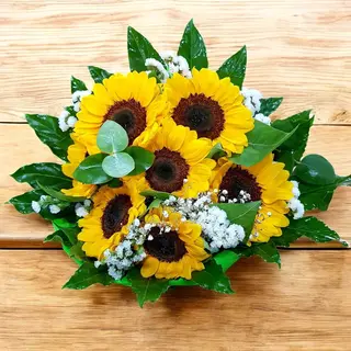 bouquet 3 girasoli 