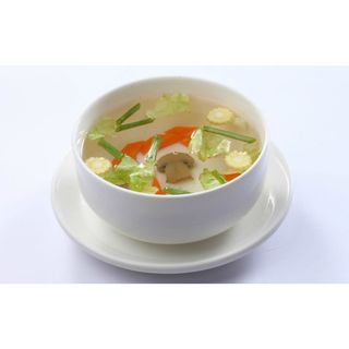 Clear vegetable soup