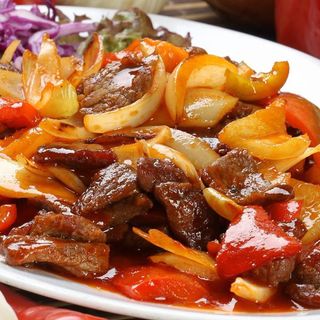 Vita in sos iute chinezesc cu orez la abur hey