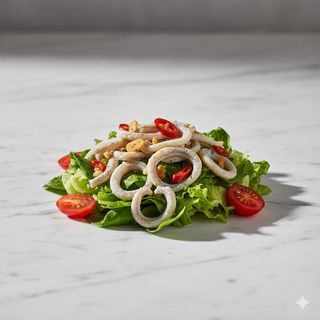Ensalada templada de gulas