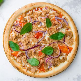 Pizza Atún Y Cebolla (Familiar)