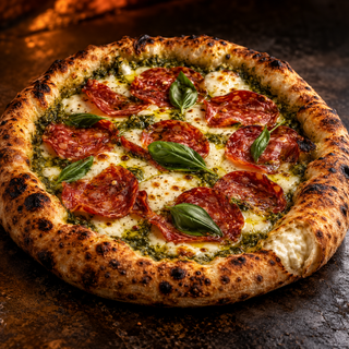 Pizza 450° — Nuestra Firma