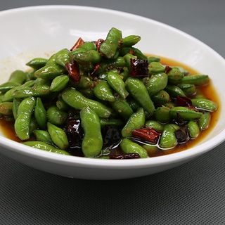 Fagioli di soia in salsa piccante