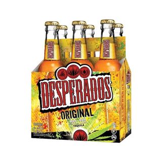 6x Cerveja c/Sabor a Tequila - Desperados 33cl (5,9% Vol.)