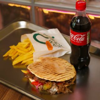 Меню Донер в піті (Телятина)