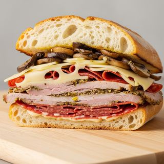 Panino hamburger fantasia