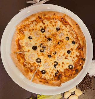 Pizza de Camarão