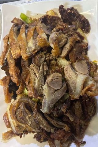 Патешко месо със зеленчуци (500г)