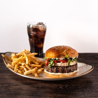 Menú Crispy Hamburguesa