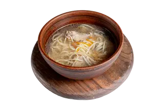 Куриный суп лапша
