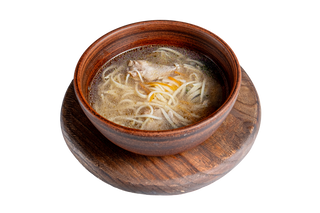 Куриный суп лапша