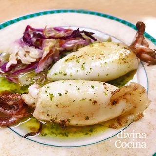 Calamar A La Plancha