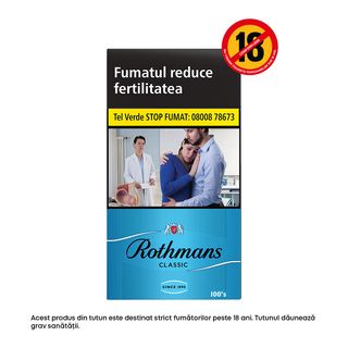 Rothamans Classic Azure 100s