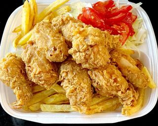 Meniu snitel crispy mare