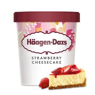 Helado Haagen Dazs Strawberry Cheescake (95 Ml.)