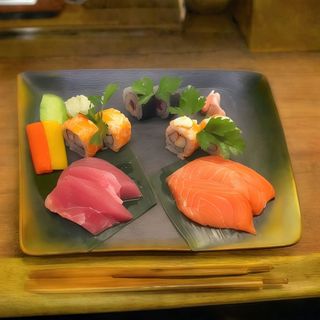 Combinado De Sashimi Y Sushi