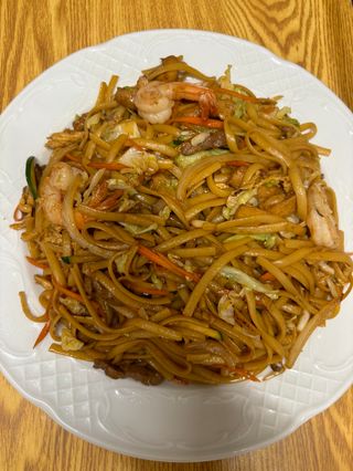 Tallarines frito delicias