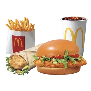 Duo Mabrouk : P'tit Wrap + Chickenburger