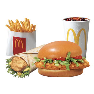 Duo Mabrouk : P'tit Wrap + Chickenburger