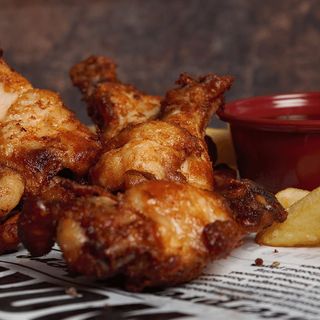 JAMONCITOS DE POLLO CON PAPAS