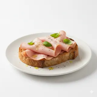 Tostada De Jamón York