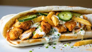 Sandwich shaorma de pui