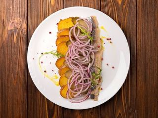 Оселедець з картоплею (200g)