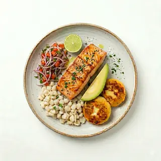Supremas De Salmón A La Plancha
