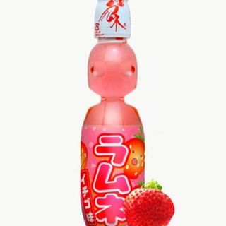 Ramune de Fresa, Refresco Japonés