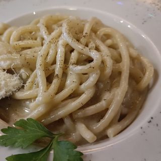 Pici cacio e pepe