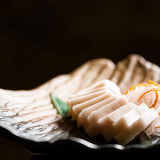 Sashimi de pez mantequilla